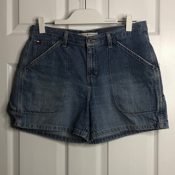 Tommy Hilfiger Shorts High Waist Carpenter 8 - Picture 1 of 7